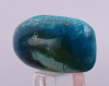 48carats GEM SILICA CHRYSOCOLLA Emeraldine Chalcedony Lily Mine Peru Cabochon Quartz Malachite Emerald Color Jade Color B960