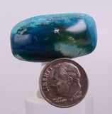 48carats GEM SILICA CHRYSOCOLLA Emeraldine Chalcedony Lily Mine Peru Cabochon Quartz Malachite Emerald Color Jade Color B960