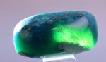 48carats GEM SILICA CHRYSOCOLLA Emeraldine Chalcedony Lily Mine Peru Cabochon Quartz Malachite Emerald Color Jade Color B960