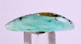 10carats BLUE OPAL Cabochon Pendant Wire Wrap Peru Peru Jewelry B963