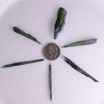 LOT VIVIANITE BOLIVIA Potosi Emerald Color Gem Crystal Mineral Specimen I196
