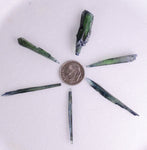 LOT VIVIANITE BOLIVIA Potosi Emerald Color Gem Crystal Mineral Specimen I196