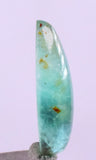 1.5Carats BLUE OPAL CABOCHON Pendant Wire Wrap Caribean Turquoise Color Peru B979