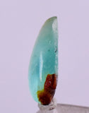 1.5Carats BLUE OPAL CABOCHON Pendant Wire Wrap Caribean Turquoise Color Peru B979