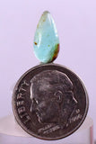 1.5Carats BLUE OPAL CABOCHON Pendant Wire Wrap Caribean Turquoise Color Peru B979
