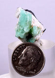 2cms EMERALD CRYSTAL PYRITE Slate Calcite Quartz Colombia Mineral Specimen E100