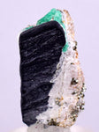 3.4cms EMERALD CRYSTAL PYRITE Slate Calcite Quartz Colombia Mineral Specimen E101
