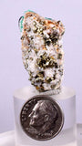 3.4cms EMERALD CRYSTAL PYRITE Slate Calcite Quartz Colombia Mineral Specimen E101