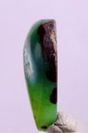 5carats GEM SILICA CHRYSOCOLLA Emeraldine Chalcedony Lily Mine Peru Cabochon Quartz Malachite Emerald Color Jade Color B981
