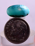 3.5carats GEM SILICA CHRYSOCOLLA Emeraldine Chalcedony Lily Mine Peru Cabochon Quartz Malachite Emerald Color Jade Color B982
