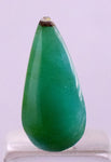 1.5carats GEM SILICA CHRYSOCOLLA Emeraldine Chalcedony Lily Mine Peru Cabochon Quartz Malachite Emerald Color Jade Color B983