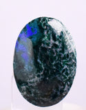 15.5cts AZURITE MALACHITE CABOCHON  Peru Azurmalachite Dark Blue Green Premium  B984