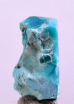 1.5cms DRUZY GEM SILICA Chrysocolla Pendant Already Cut Peru Mineral Specimen B987