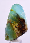 4.4cms GEM BLUE OPAL Seascape Peru Tumbled Pendant Jewerly B966