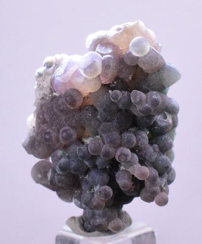 3.3cms AGATE GRAPE BOTRYOIDAL Crystal Chalcedony Quartz Indonesia Pendant A522