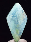 5.1cms GEM BLUE OPAL Seascape Peru Cabochon Pendant Jewerly B971