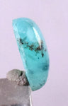 1carats BLUE OPAL CABOCHON Pendant Wire Wrap Caribean Turquoise Color Peru B989