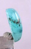1carats BLUE OPAL CABOCHON Pendant Wire Wrap Caribean Turquoise Color Peru B989