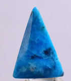 19carats BLUE OPAL SILICATED Cabochon Pendant Wire Wrap Peru Peru Jewelry B995