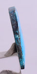 14.5carats BLUE OPAL Cabochon Pendant Wire Wrap Peru Peru Jewelry B996