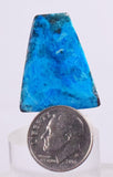 14.5carats BLUE OPAL Cabochon Pendant Wire Wrap Peru Peru Jewelry B996