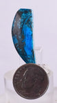 10.5carats BLUE OPAL Cabochon Pendant Wire Wrap Peru Peru Jewelry B997