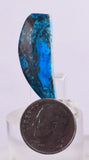 10.5carats BLUE OPAL Cabochon Pendant Wire Wrap Peru Peru Jewelry B997