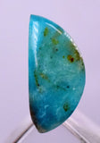 1.5Carats BLUE OPAL CABOCHON Pendant Wire Wrap Caribean Turquoise Color Peru B976
