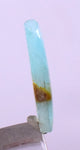 1.5Carats BLUE OPAL CABOCHON Pendant Wire Wrap Caribean Turquoise Color Peru B977