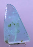 13carats BLUE OPAL CABOCHON Pendant Wire Wrap Caribean Turquoise Color Peru B999