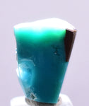1.5cms DRUZY GEM SILICA Chrysocolla Pendant Already Cut Peru Mineral Specimen B987