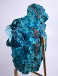 8.9cms BLUE MALACHITE BOTRYOIDAL Peru Crystals Grape Spheres Shiny Sparkling Translucent New Find Stalactite Others Minerals Specimensn U491