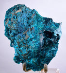 8.9cms BLUE MALACHITE BOTRYOIDAL Peru Crystals Grape Spheres Shiny Sparkling Translucent New Find Stalactite Others Minerals Specimensn U491