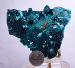 9.8cms BLUE MALACHITE BOTRYOIDAL Peru Crystals Grape Spheres Shiny Sparkling Translucent New Find Stalactite Others Minerals Specimensn U492