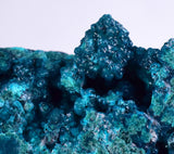 9.8cms BLUE MALACHITE BOTRYOIDAL Peru Crystals Grape Spheres Shiny Sparkling Translucent New Find Stalactite Others Minerals Specimensn U492