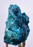 6cms BLUE MALACHITE BOTRYOIDAL Peru Crystals Grape Spheres Shiny Sparkling Translucent New Find Stalactite Others Minerals Specimensn U493