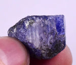 8.5Grams GEM TANZANITE ROUGH Zoisite Unheated Terminated Mineral Specimen Tanzania T388