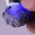 8.5Grams GEM TANZANITE ROUGH Zoisite Unheated Terminated Mineral Specimen Tanzania T388