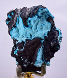 7.1cms CHRYSOCOLLA GRAPE BOTRYOIDAL Premium Peru Spheres Crystals Blue Color Cluster Stalactite CE936
