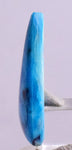 19carats BLUE OPAL SILICATED Cabochon Pendant Wire Wrap Peru Peru Jewelry B995