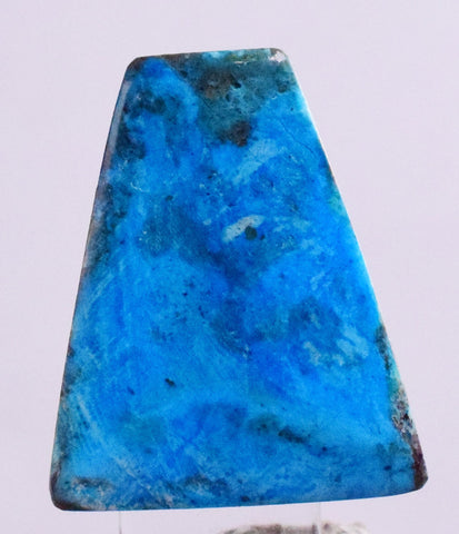 14.5carats BLUE OPAL Cabochon Pendant Wire Wrap Peru Peru Jewelry B996