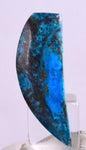 10.5carats BLUE OPAL Cabochon Pendant Wire Wrap Peru Peru Jewelry B997