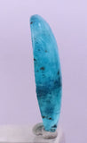 2.5carats BLUE OPAL CABOCHON Pendant Wire Wrap Caribean Turquoise Color Peru B998