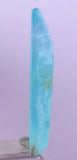 13carats BLUE OPAL CABOCHON Pendant Wire Wrap Caribean Turquoise Color Peru B999