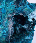 8.9cms BLUE MALACHITE BOTRYOIDAL Peru Crystals Grape Spheres Shiny Sparkling Translucent New Find Stalactite Others Minerals Specimensn U491