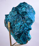 8.9cms BLUE MALACHITE BOTRYOIDAL Peru Crystals Grape Spheres Shiny Sparkling Translucent New Find Stalactite Others Minerals Specimensn U491