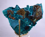 9.8cms BLUE MALACHITE BOTRYOIDAL Peru Crystals Grape Spheres Shiny Sparkling Translucent New Find Stalactite Others Minerals Specimensn U492