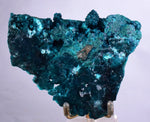 9.8cms BLUE MALACHITE BOTRYOIDAL Peru Crystals Grape Spheres Shiny Sparkling Translucent New Find Stalactite Others Minerals Specimensn U492