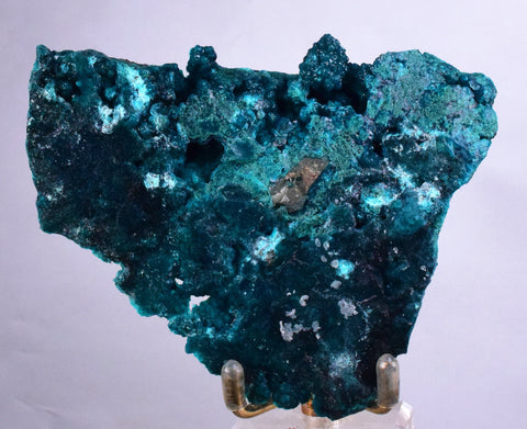 9.8cms BLUE MALACHITE BOTRYOIDAL Peru Crystals Grape Spheres Shiny Sparkling Translucent New Find Stalactite Others Minerals Specimensn U492