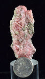4.9cms RHODOCHROSITE QUARTZ FLUORITE Pyrite Crystal Rhombohedral Super Miniature Wuzhou Guangxi China Mineral Specimen R499